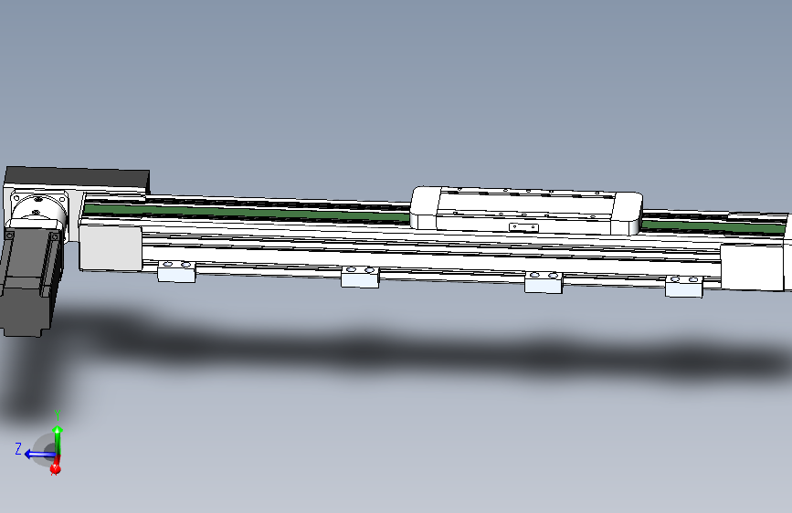 DMEB65L-RBCR欧规同步带模组直线模组（电机右后折）[DMEB65L-L15S350-DT400-C2U-RBCR]