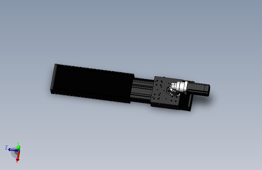 DMG135-FCR齿轮齿条模组直线滑台（电机前折）[DMG135-L11S500-DT400-A2D-FCR-P7]