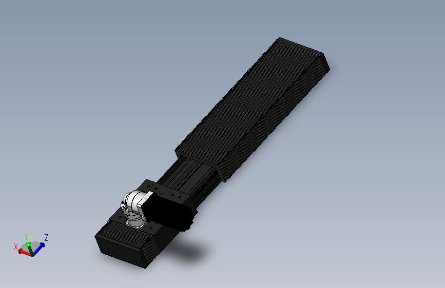 DMG135-LCR齿轮齿条模组直线滑台（电机左折）[DMG135-L11S500-DT400-A2D-LCR-P7]
