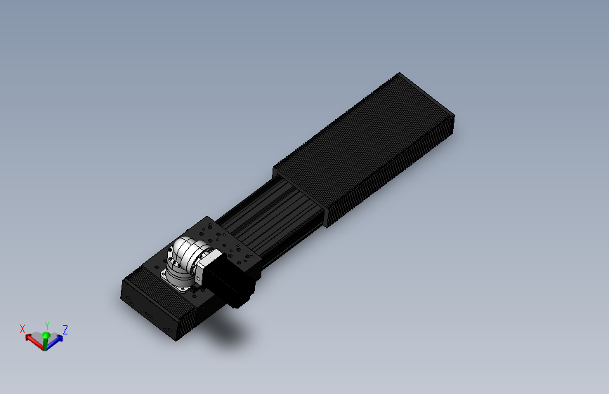 DMG170-LCR齿轮齿条模组直线滑台（电机左折）[DMG170-L16S600-DT750-A2D-LCR-P7]