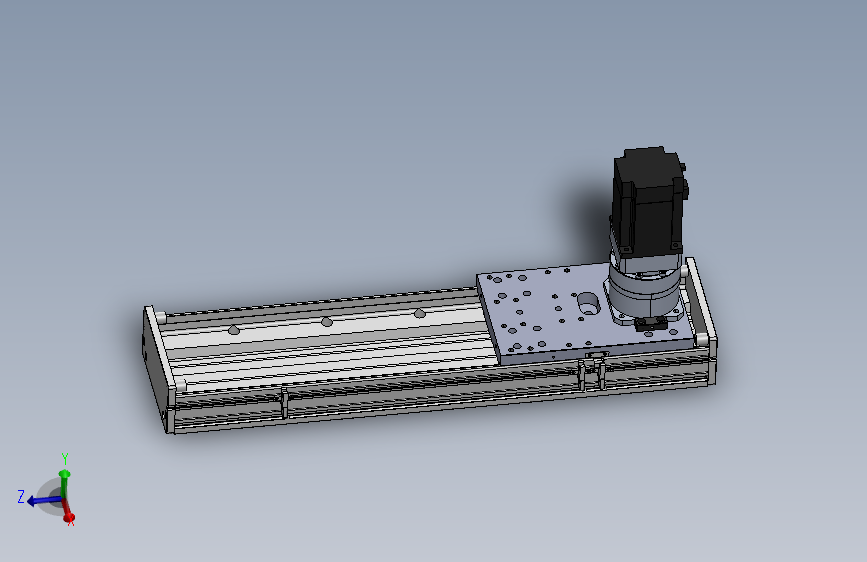 DMG170-TCM齿轮齿条模组直线滑台（电机直连）[DMG170-L16S400-DT750-C2U-TCM-P7]