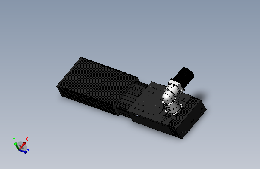 DMG220-LCR齿轮齿条模组直线滑台（电机左折）[DMG220-L20S500-DT750-A2D-LCR-P7]