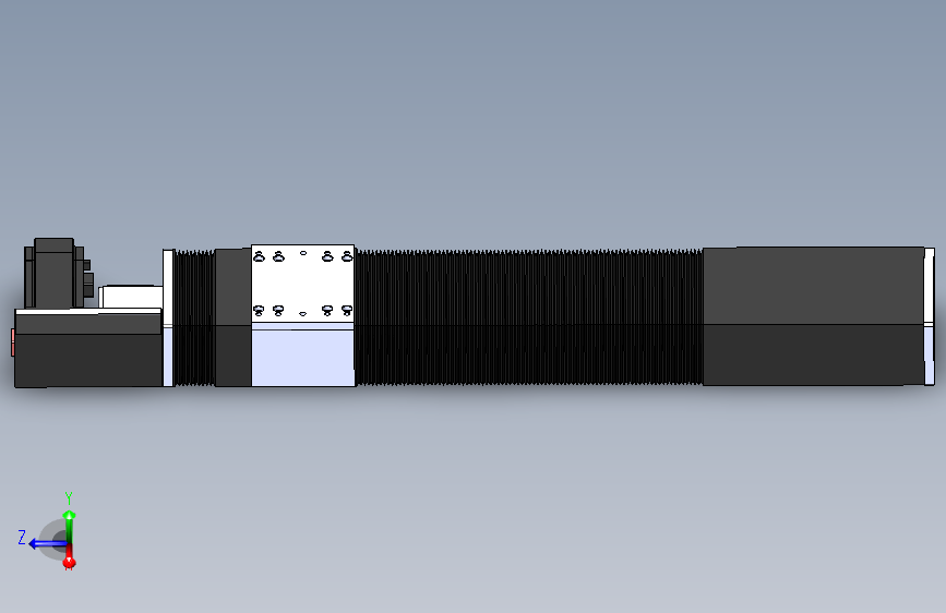 直线模组DMBF100-LBCR（电机左后折）[DMBF100-L45S500-DT400-A2U-LBCR]