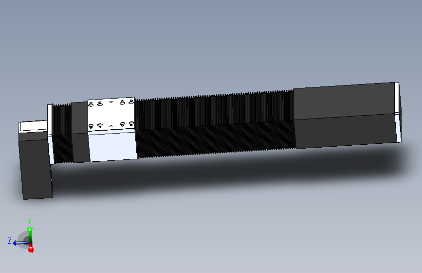 直线模组DMBF100-LDCR（电机左下折）[DMBF100-L45S500-DT400-A2U-LDCR]
