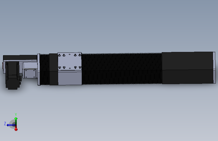 直线模组DMBF100-RBCR（电机右后折）[DMBF100-L45S500-DT400-A2U-RBCR]