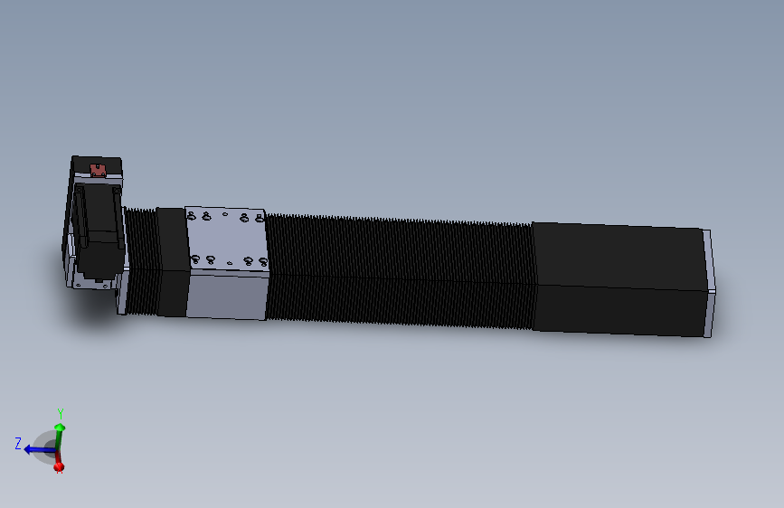 直线模组DMBF100-RUCR（电机右上折）[DMBF100-L45S500-DT400-A2U-RUCR]