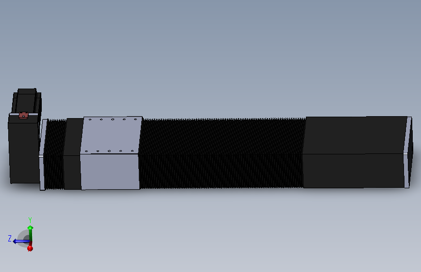 直线模组DMBF135-LUCR（电机左上折）[DMBF135-L45S500-DT400-A2U-LUCR]