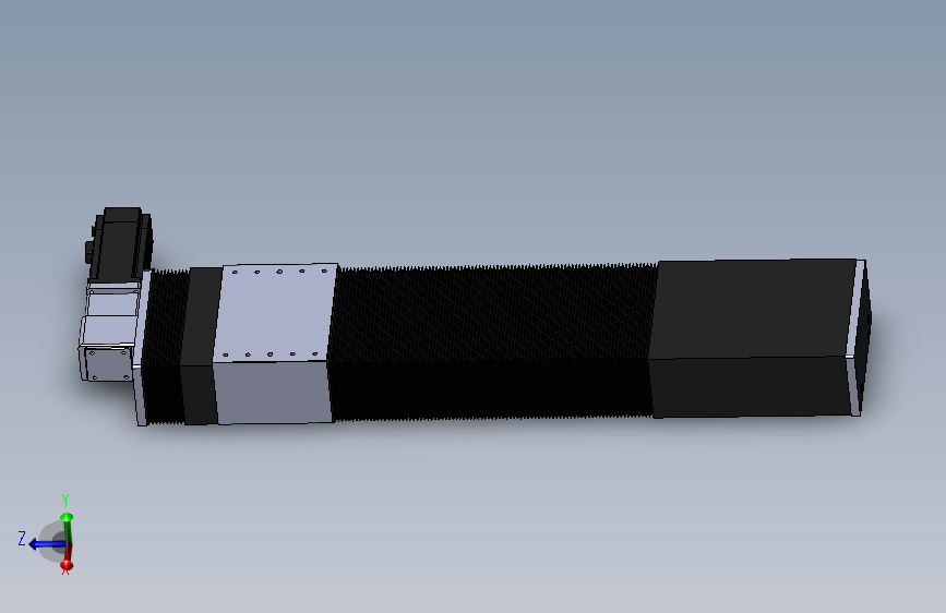 直线模组DMBF135-RTCR（右折直连带电机座）[DMBF135-L45S500-DT400-A2U-RTCR]