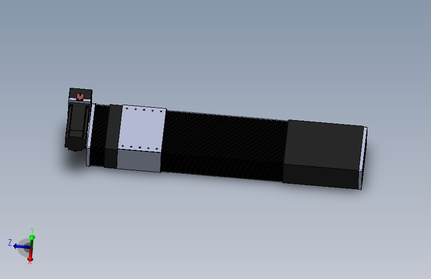 直线模组DMBF135-RUCR（电机右上折）[DMBF135-L45S500-DT400-A2U-RUCR]