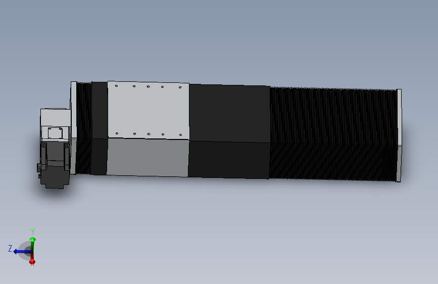 直线模组DMBF220-LTCR（左折直连带电机座）[DMBF220-L45S500-DT750-A2U-LTCR]