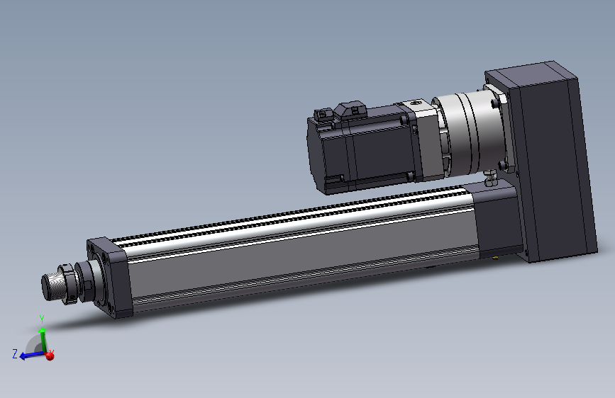 标准伺服电动缸DMC75-R01(750W伺服+减速机)[DMC75-R01-L05-300-D010-K0750S3-P7]