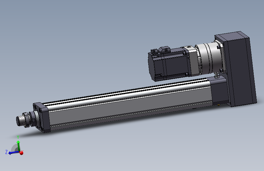 标准伺服电动缸DMC75-R01(750W伺服+减速机)[DMC75-R01-L05-400-D010-K0750S3-P7]