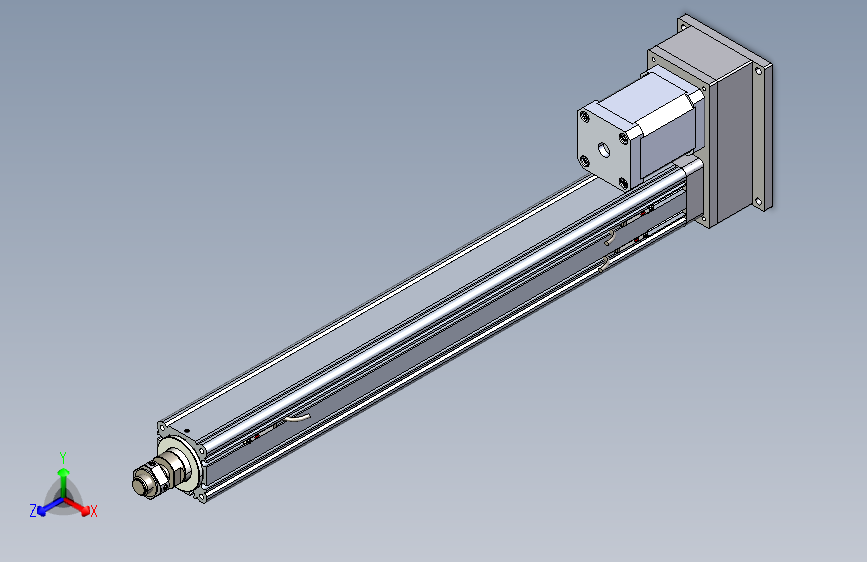伺服电动缸（后法兰）