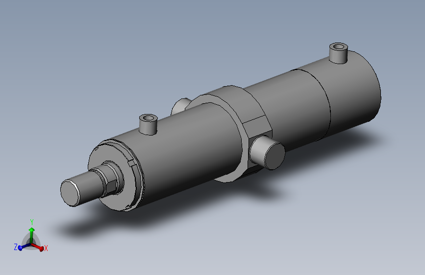 HSG-80X45-TC 中间砲耳型工程油缸[HSG-80X45-300-TC]