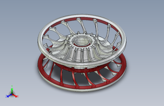 G063565-轮毂使用SolidWorks=汽车车轮轮毂轮胎