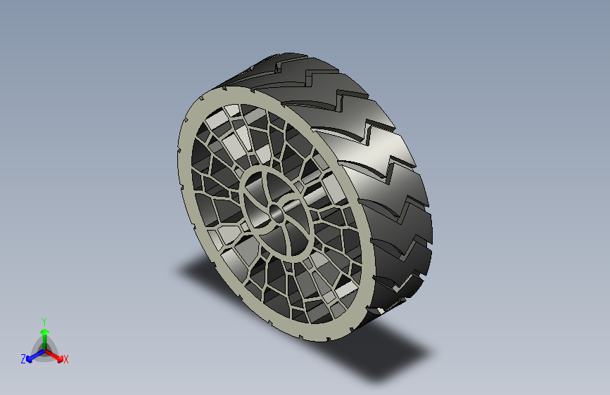 G064139-没有空气的轮胎=汽车车轮轮毂轮胎