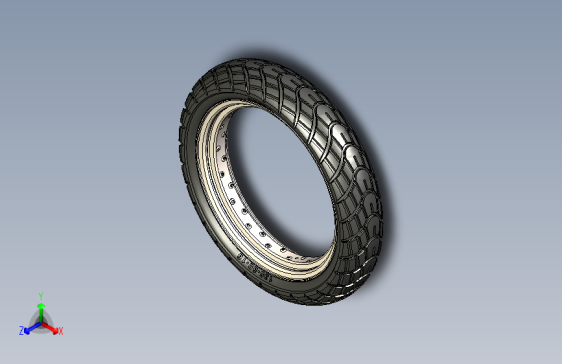 G064192-摩托车轮（RIM+TIRE）=汽车车轮轮毂轮胎