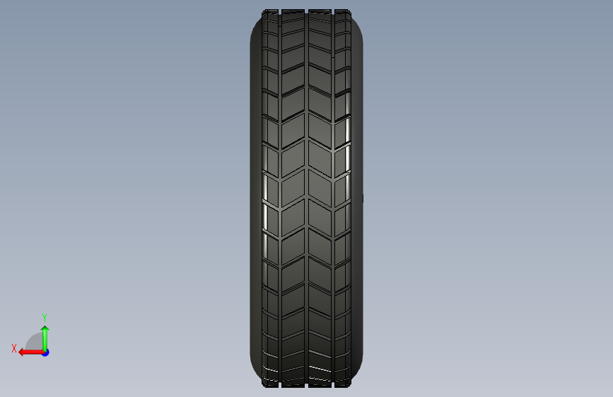 G064719-完整轮胎+15+-+完整轮胎+15=汽车车轮轮毂轮胎 背面视图