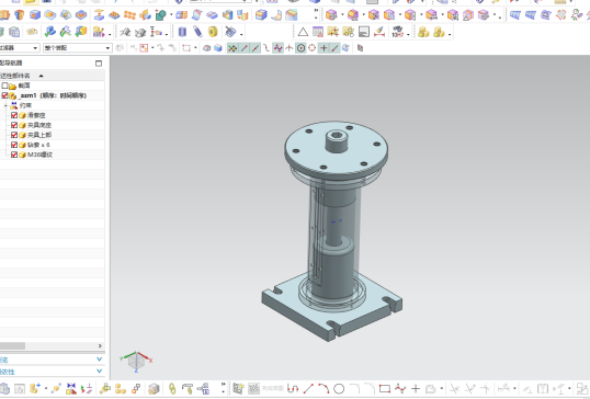 滑套座钻孔夹具+CAD+设计书
