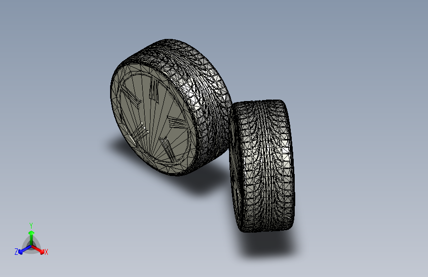 G065243-AMG+轮毂+3D+max=汽车车轮轮毂轮胎