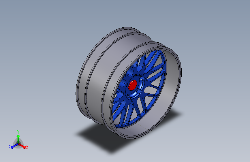 G065296-Beyern+遥控车轮轮毂+2英寸+x+1英寸，3D打印车轮轮毂=汽车车轮轮毂轮胎