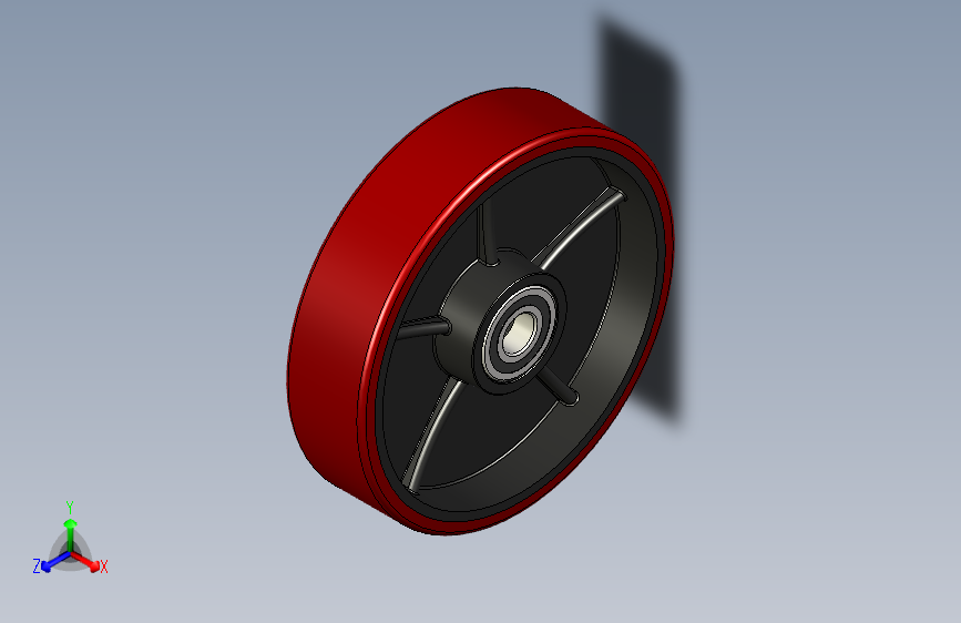 G065333-D200x50mm重型轮=汽车车轮轮毂轮胎