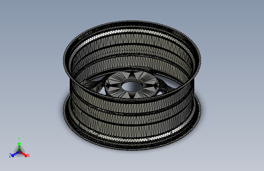 G065397-FreeCAD+轮子=汽车车轮轮毂轮胎