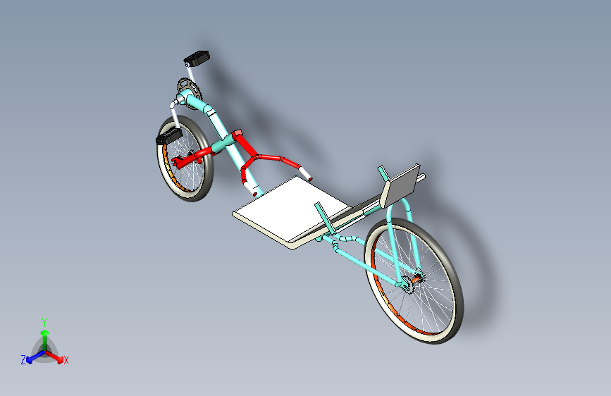 G065501-HPVC+自行车+ASME+CBIT=自行车 主视图