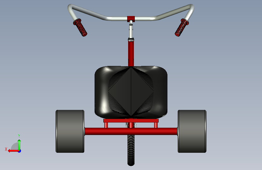 G065552-Trike+Bike=自行车 背面视图