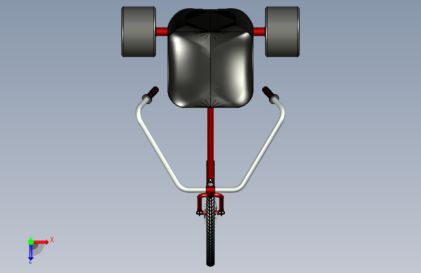 G065552-Trike+Bike=自行车 俯视图