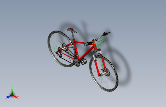 G065688-电动自行车电机定位=自行车