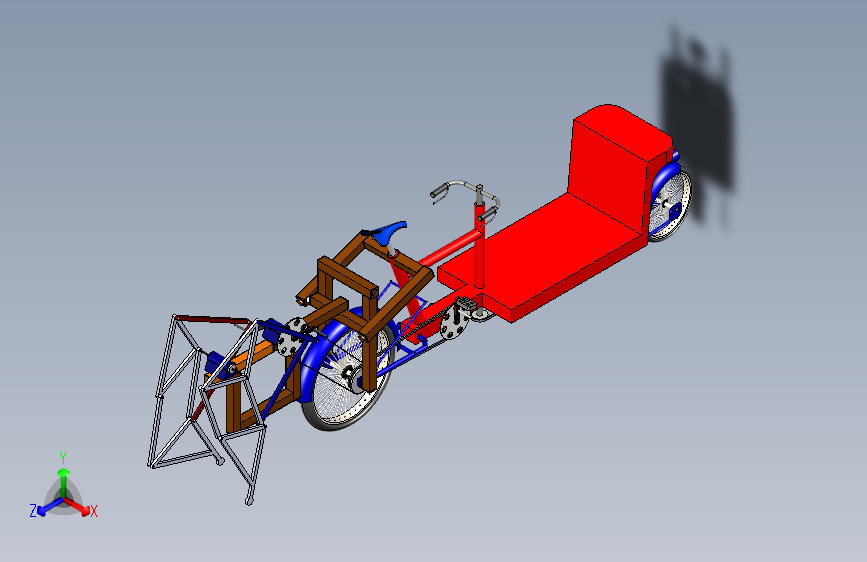 G065925-漂移道路自行车火焰与Theo+Jansen+Mecanis=自行车