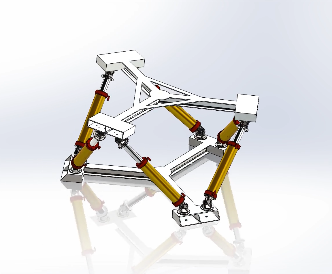 六自由度斯图尔特平台