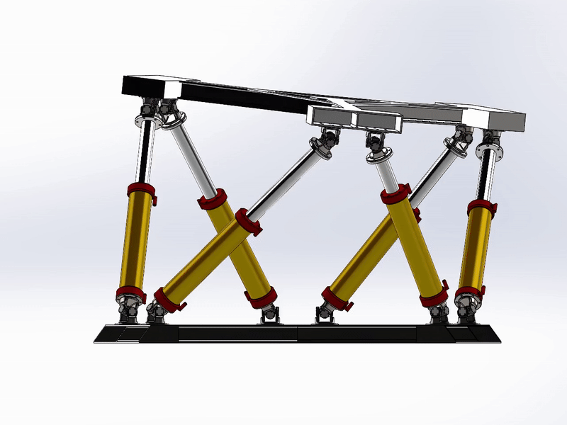 六自由度斯图尔特平台