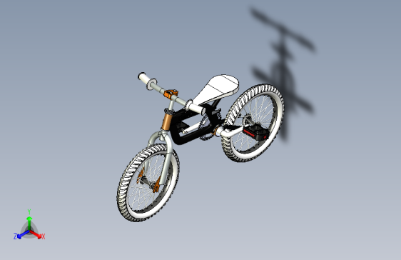 G066464-自行车+Solidworks+2016=自行车