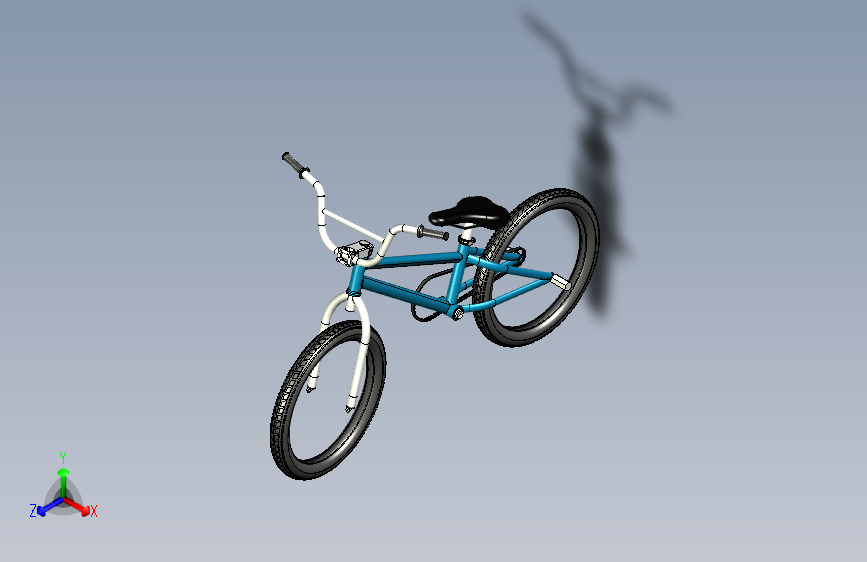 G066476-自行车（BMX）全组装=自行车