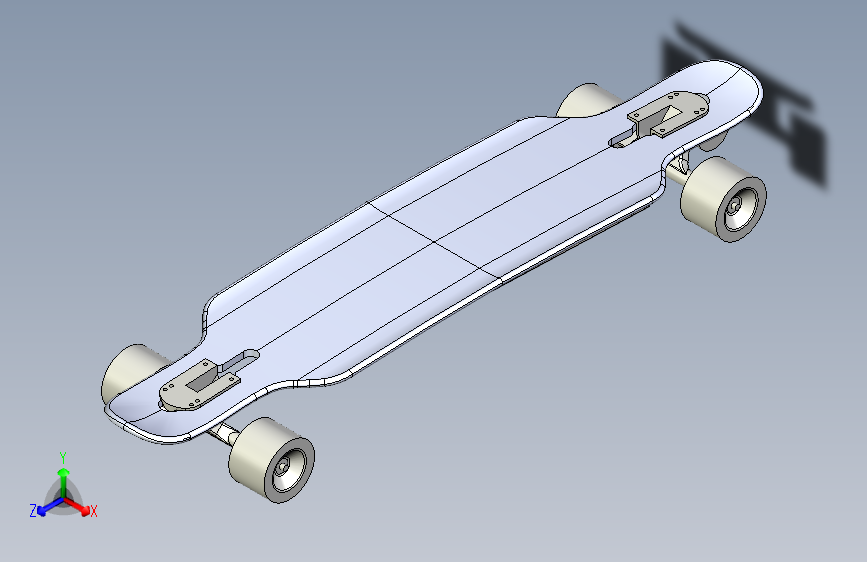 G067087-DIY+电动长板=滑板车