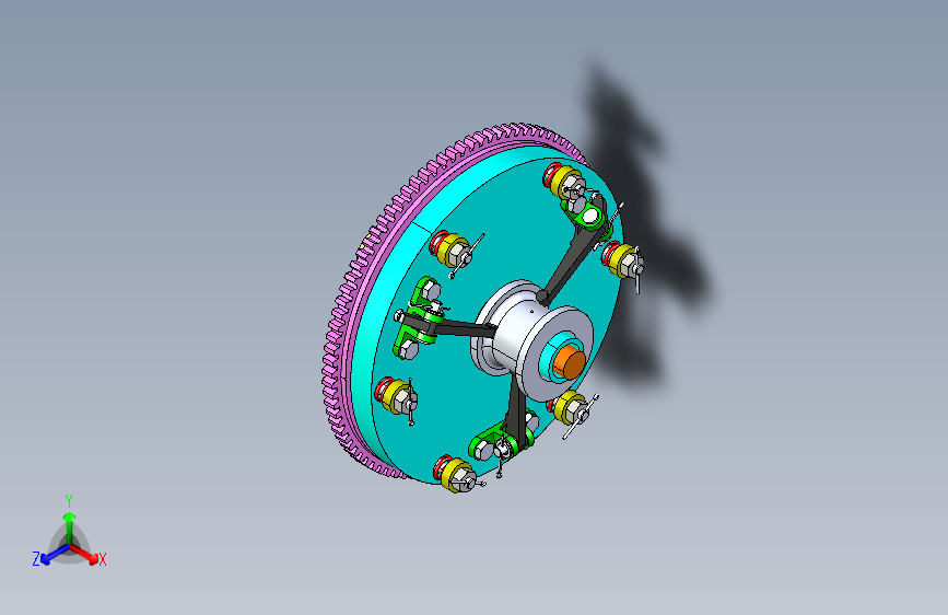 G067989-离合器片+(14)=离合器