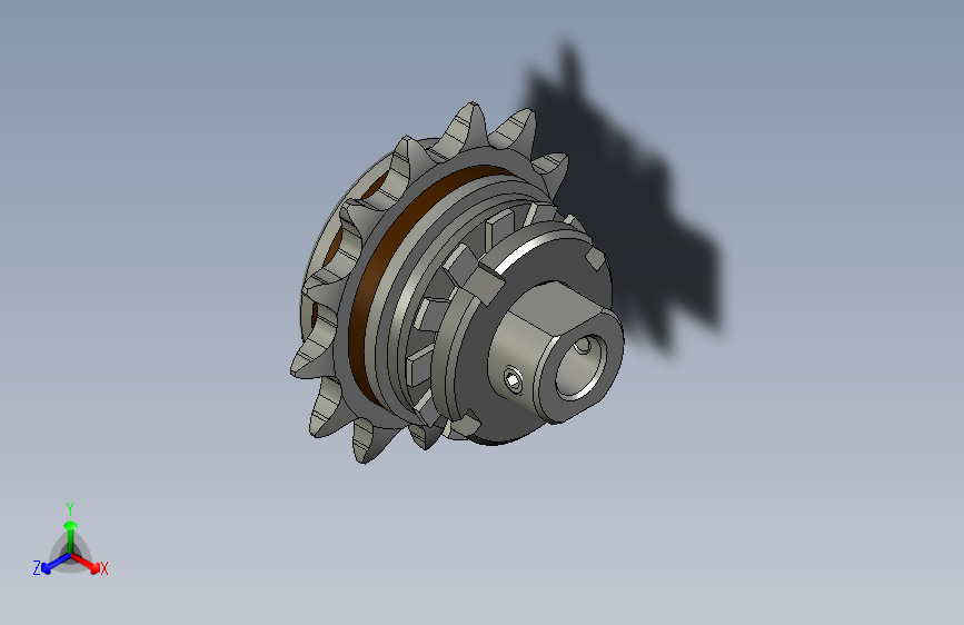 G068046-链传动安全离合器=离合器
