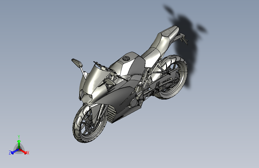 G068178-KTM+RC系列(摩托车)=摩托车 主视图