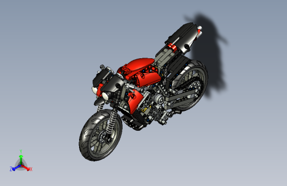 G068327-乐高Technic+-+摩托车=摩托车