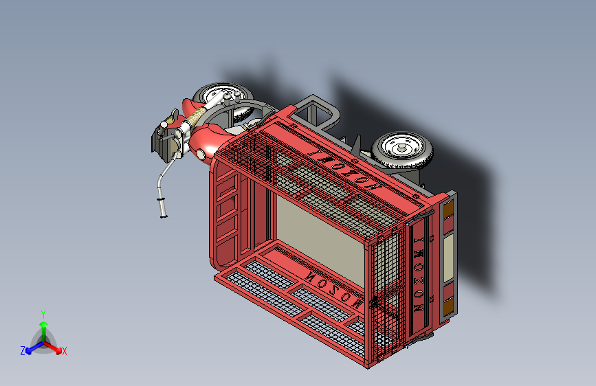 G068795-三轮车+RAM+货物=三轮车