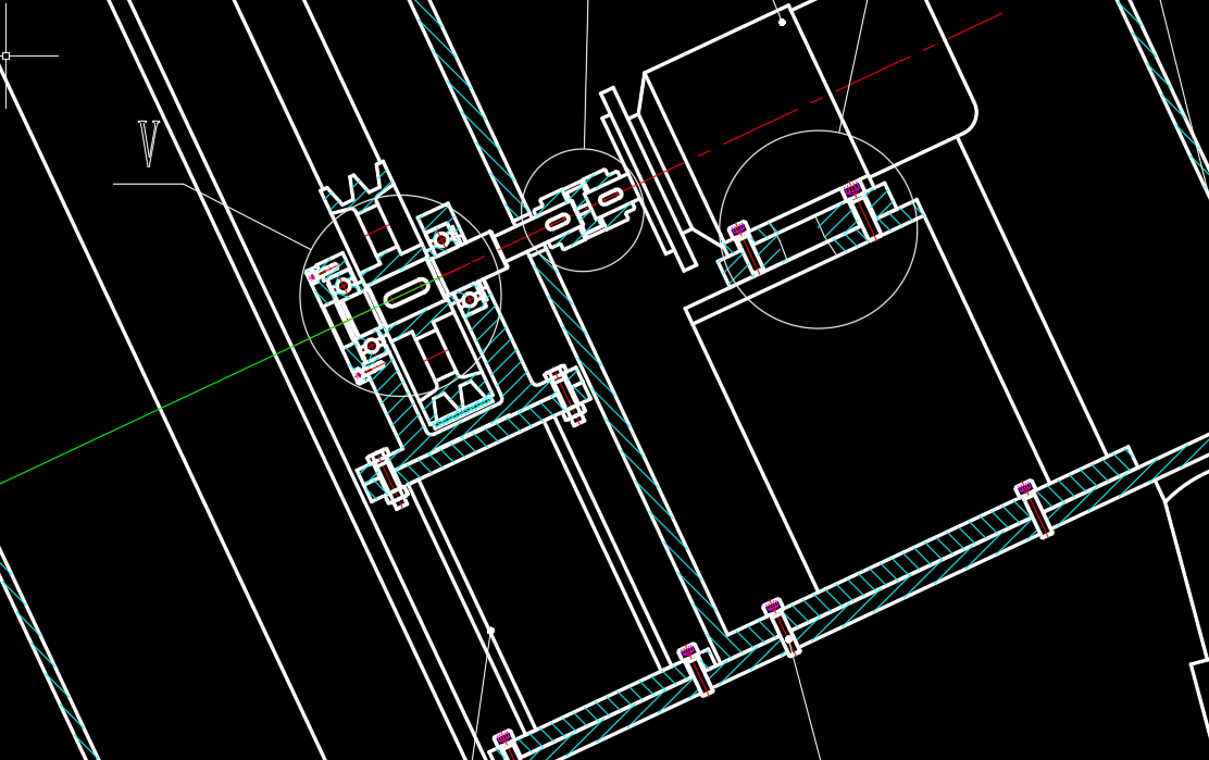 排球发球机CAD