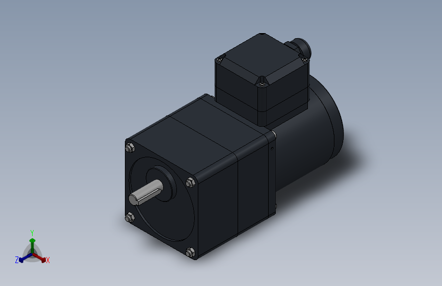 80AC(25W)微型交流（圆轴）组合型电机[80YR25WDV22H-80GM125H]