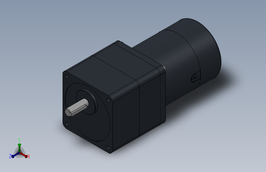 80DC(30W╱60W)微型直流组合型电机[80DC60GV24R16-80GM7.5H]