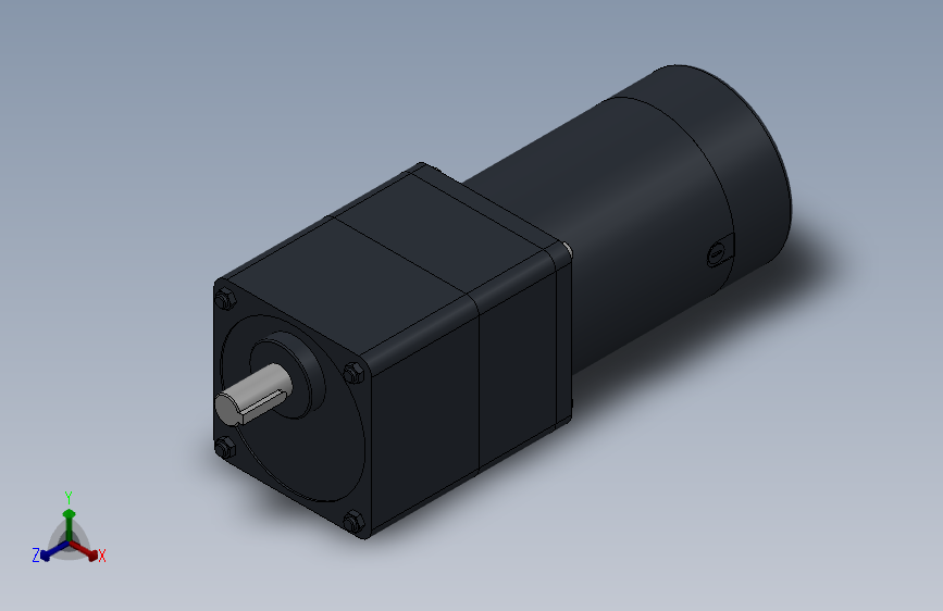 90DC(65W╱120W)微型直流组合型减速电机[90DC65GV24R16-90GM7.5HK]