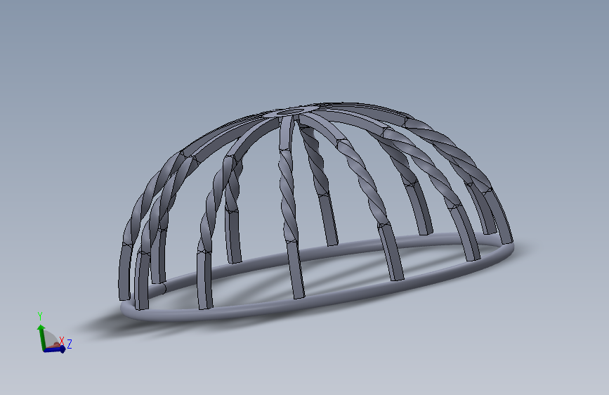G097928-Cage Pendant Light 直径320=电风扇