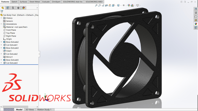 G098084-DC 电脑风扇设计=电风扇