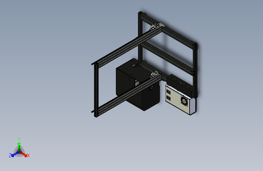 G098123-Duet WiFi 案体组装 _ CR-10S 3D 打印机=电风扇