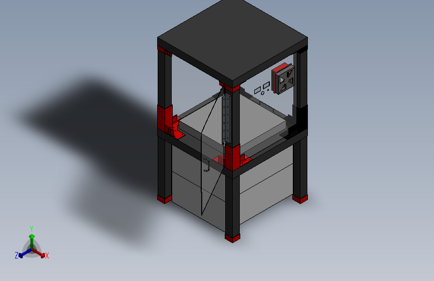 G098200-Ender 3 Pro 机箱=电风扇